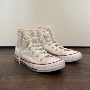 White High Top Converse